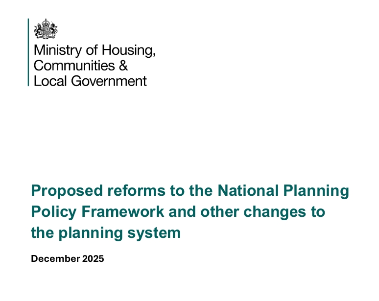 National Planning Policy Framework consultation