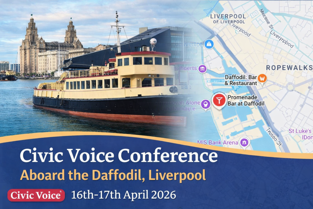 Civic Voice Conference: Liverpool on Friday 17 April 2026